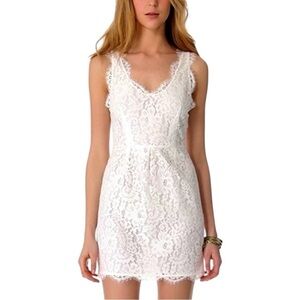 Joie Dress White Lace Large